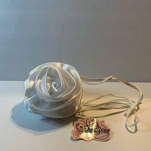 Copper Key Children’s Purse Flower Design With Snap Pocket New